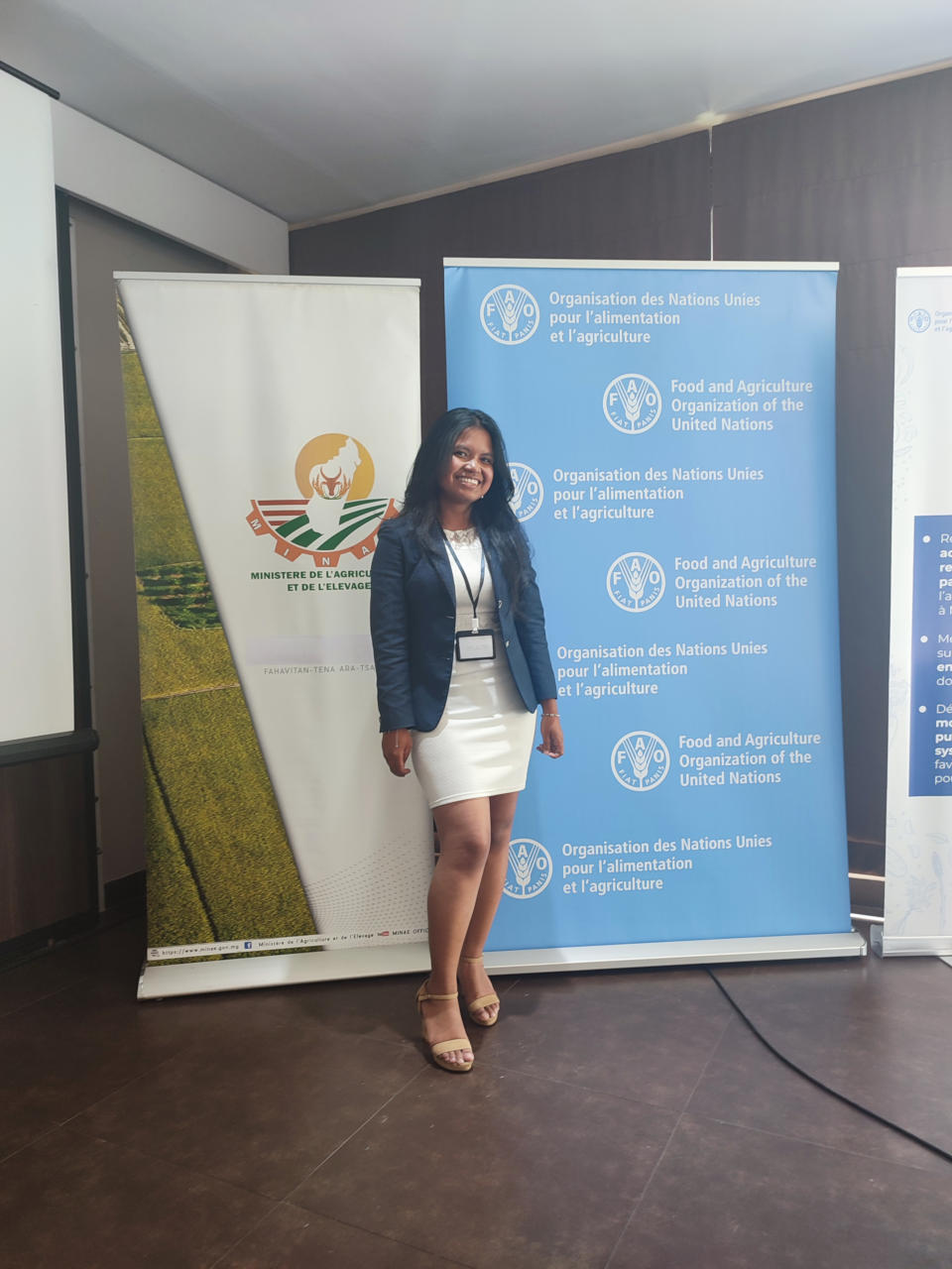 Participating in the training of government actors on the importance of nutrition in agrifood systems in Analamanga Region